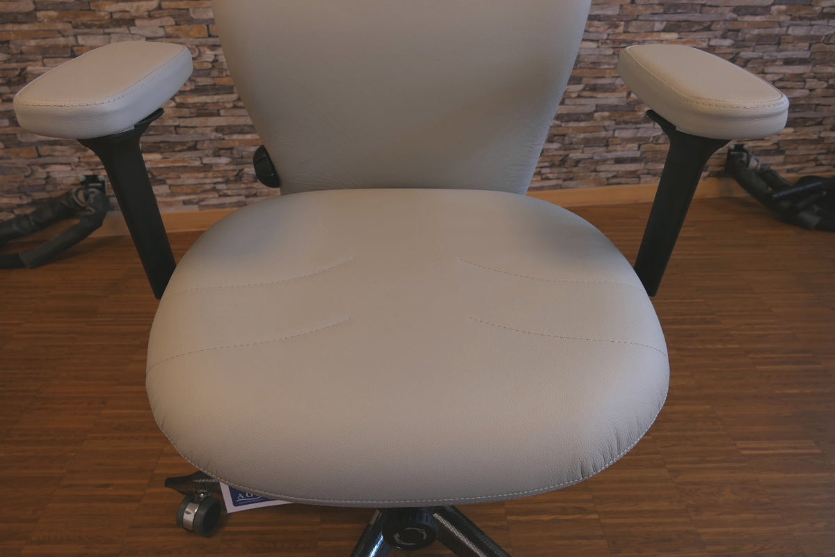 Haider Bioswing 460 iQ - LEDER Lightgrey - Einzelstück