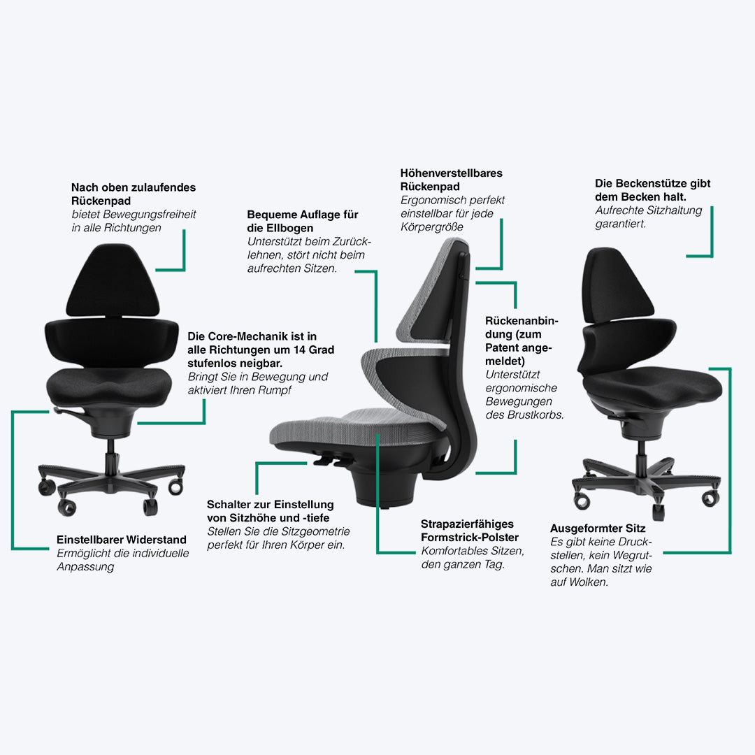 Core Chair Elite von Viasit